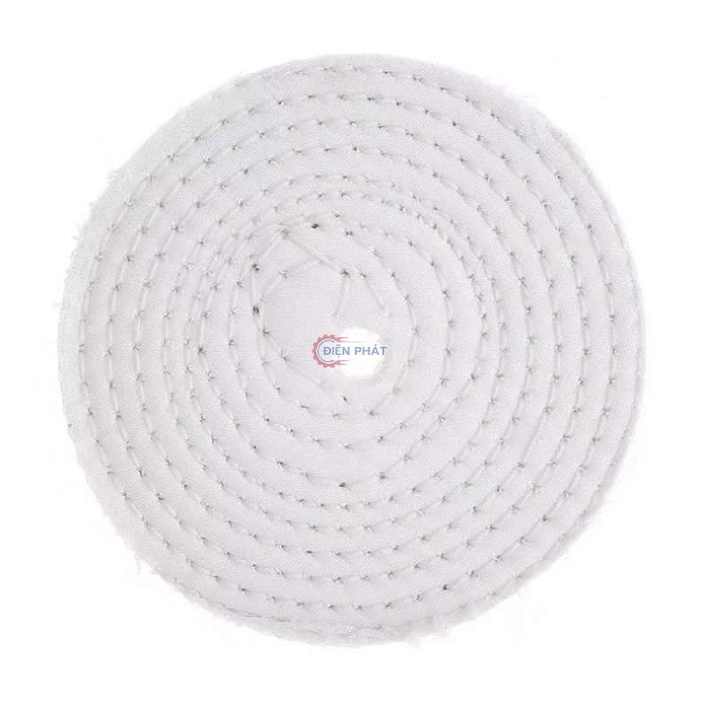 Bánh vải trắng đánh bóng