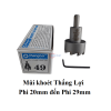 Mũi khoét thắng lợi phi 20mm - phi 29mm