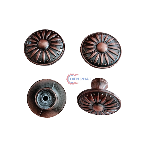 Tay nắm hoa văn ND02