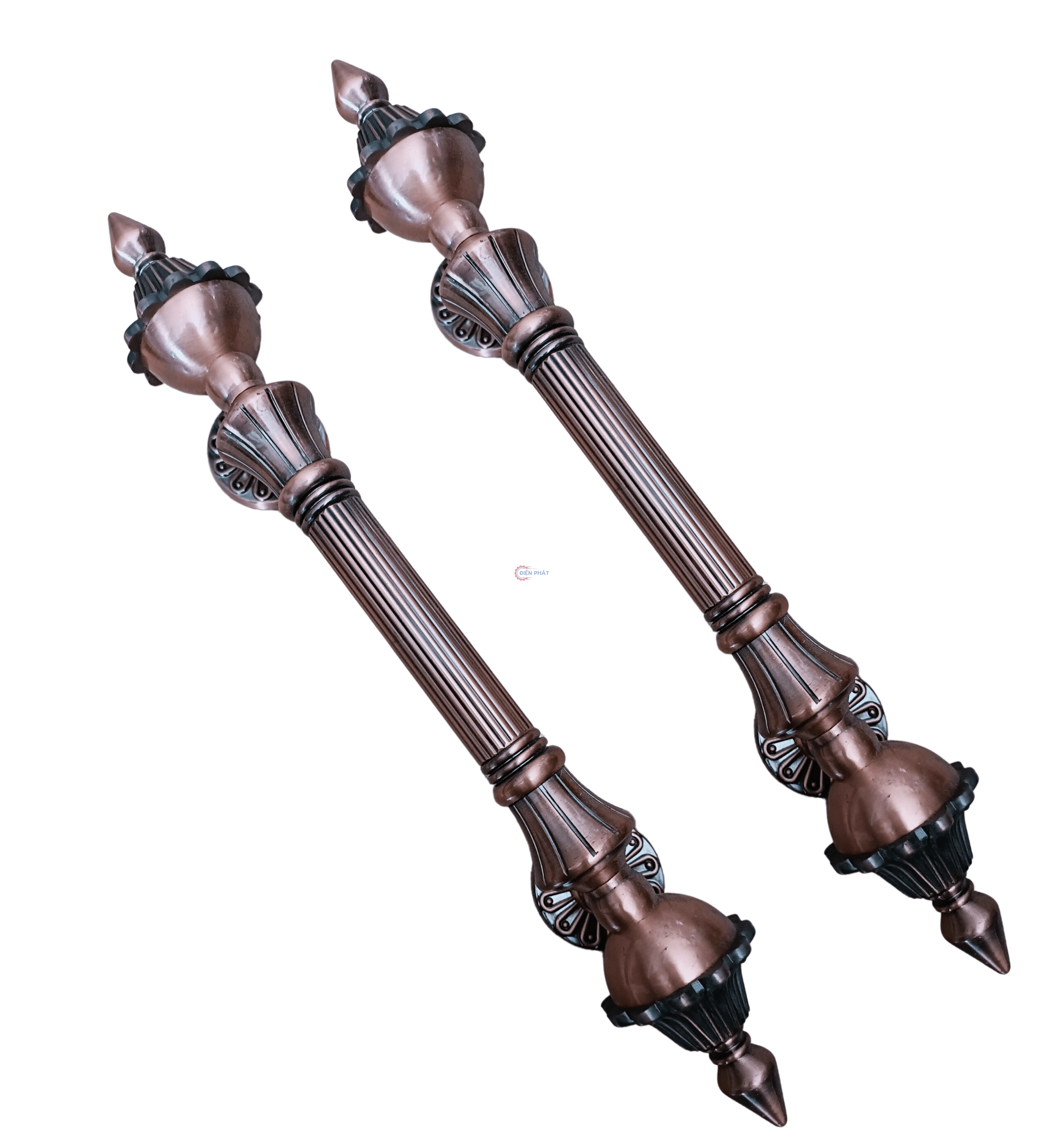 Tay Nắm Cổng Đồng Màu Nâu - M813