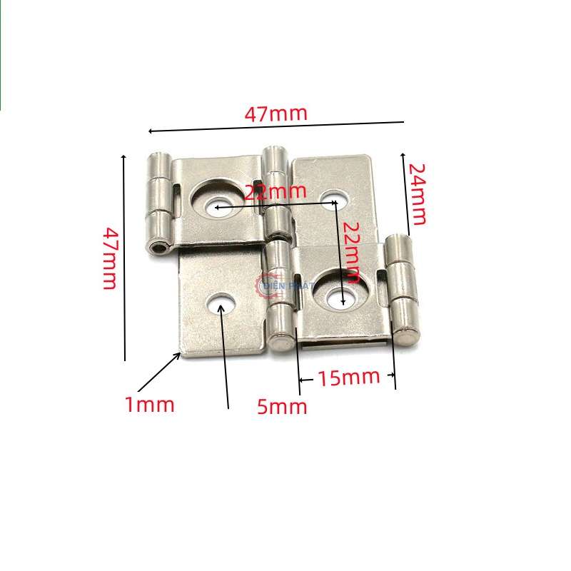 Bản lề lá hai chiều