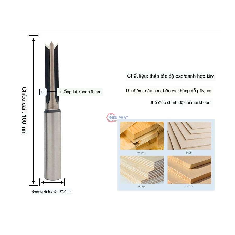 Mũi Mộng âm 3 cánh