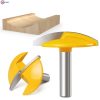 Mũi router phay huỳnh ván vòng cung vàng
