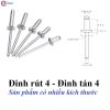 Đinh rút 4 - Đinh tán 4